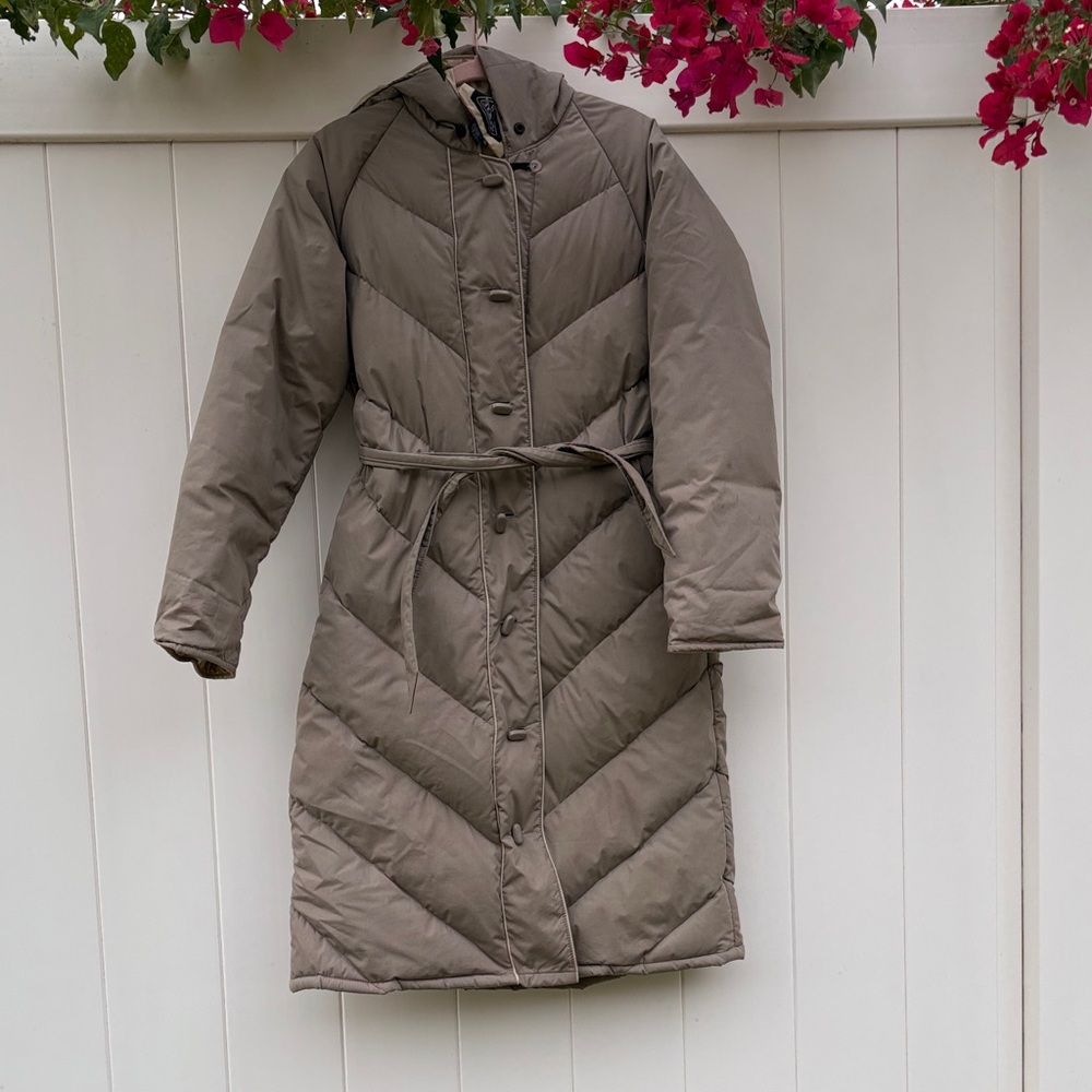 Vintage 80s Quilted puffer Coat